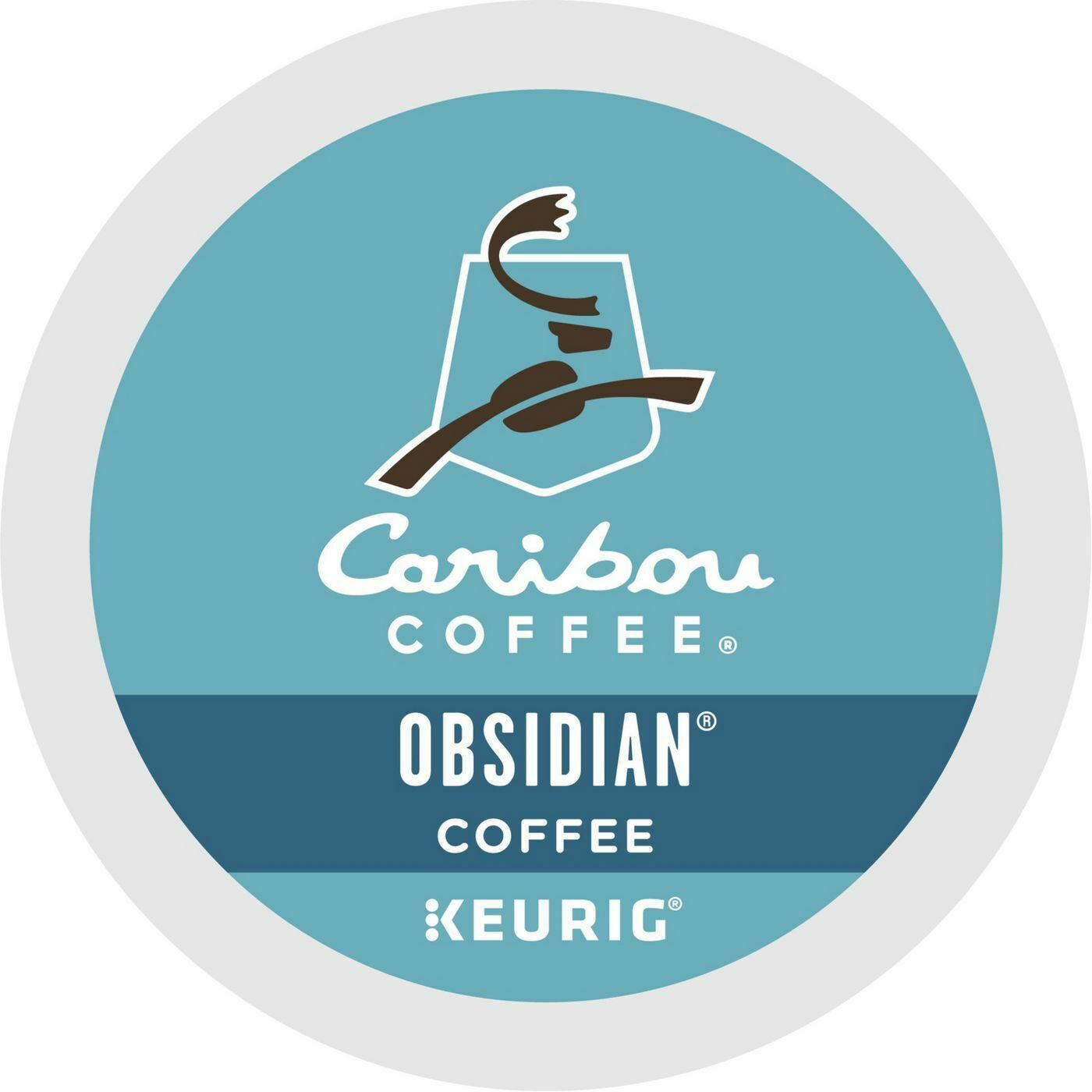 Caribou Obsidian Dark Roast Coffee 18 to 144 Keurig K cup Pods Pick Any Size - $19.89 - $119.89
