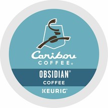 Caribou Obsidian Dark Roast Coffee 18 to 144 Keurig K cup Pods Pick Any Size - £15.89 GBP+