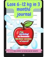  Lose 6–12 kg in 3 months journal: A 90 Day Challenge Food And Exercise ... - $4.13 CAD