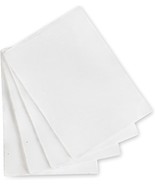 Handmade White Deckle Edge Blank Paper Cards only 3.5x2 Pack of 50 Water... - £24.65 GBP