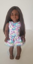 American Girl Truly Me Doll 80 Dark Skin Black Bown Hair &amp; Eyes African American - £77.14 GBP