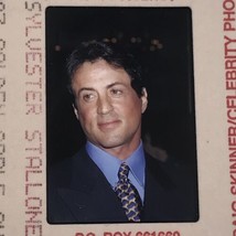 1997 Sylvester Stallone at Golden Apple Awards Color Photo Transparency Slide - £7.58 GBP