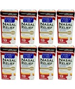 BRAND NEW SEALED Nasal Relief Spray 12 Hour Anti Drip Pump Mist 0.5 oz Each - $39.47 CAD