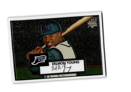 DELMON YOUNG 2007 TOPPS 52 CHROME #TCRC47 SERIAL #0426/1952 TAMPA BAY RAYS - $0.99