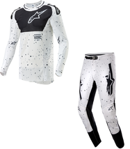 2024 Alpinestars Supertech Spek White Black Dirt Bike Adult Gear Jersey Pants - £235.83 GBP