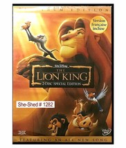 Disney THE LION KING Platinum Edition - used 2003 DVD Family Animation Movie - £3.94 GBP