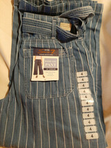 Size 4  Seven 7 Wide Leg Belted Pant Jeans with Patch Pockets ~ *26” Inseam NWT - £19.35 GBP