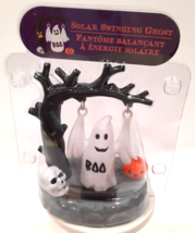 Solar Swinging Ghost New In Package Halloween Fun Decor BOO - £5.17 GBP