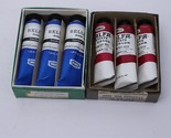 Vtg New Old Stock Artist Oil Color Paint Tubes Weber Malfa Bellini &amp; More O - $86.99