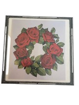 The Silver Lining Counted Cross Stitch Pattern Ring of Roses Flowers Summer - $9.99
