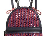 NEW Steve Madden Btanya Red Blue Mesh Clear Mini Convertible Backpack MSRP - $39.98