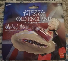Tales of Old England Monocle Slashed Throat Scar Blood Prostetic Hallowe... - £7.78 GBP