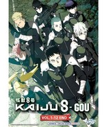 Kaijuu 8-gou/ Kaiju No. 8 (Vol.1-12End) DVD ENG DUB SHIP FROM USA - $367.89 MXN
