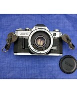 Copied - Canon AE-1 Program 35mm SLR Film Camera W/Vivitar 2X-4 FL-FD - $93.49