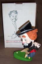 Red Skelton &quot;Freddie On The Green&quot; By Hal Reed L/E Figurine Statue W/ Orig Box - £234.03 GBP