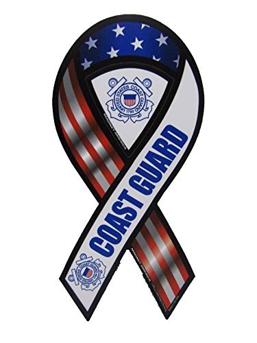 U.S. Coast Guard USCG Ribbon USA 8x4&quot; Inch Magnet (Car / Fridge / Other) - $3.88