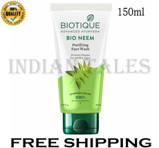  Biotique Bio Neem Purifying Face Wash for All Skin Types 150ml  - £16.05 GBP