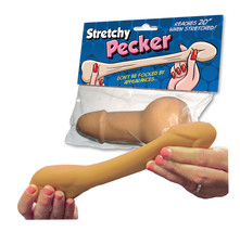 STRESS RELIEF ADULT NOVELTY GAG GIFT STRETCHY PECKER FUN - £12.34 GBP