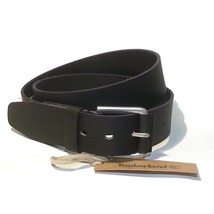 Timberland Men Genuine Leather Black Belt Size 36 (34-38) 1.5&quot; wide India  - $29.05