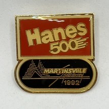 1992 Hanes 500 Martinsville Speedway Virginia Race NASCAR Racing Lapel H... - £5.94 GBP