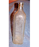 Antique John Walker &amp; Sons Ltd Clear Glass Bottle-Kilmarnock, Scotland-L... - £18.19 GBP