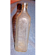 Antique John Walker &amp; Sons Ltd Clear Glass Bottle-Kilmarnock, Scotland-L... - $15.00