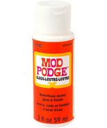 Mod PodgE Gloss finish waterbase decoupage sealer glue finish 2 oz Plaid... - $16.11
