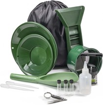 ASR Outdoor Backpack Gold Panning Kit with Mini Sluice Box, 14pc (2 Styles) - £54.26 GBP