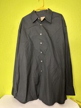 Stubbs Collection Western Button Up Shirt Black 2XL Long Sleeve - £30.80 GBP