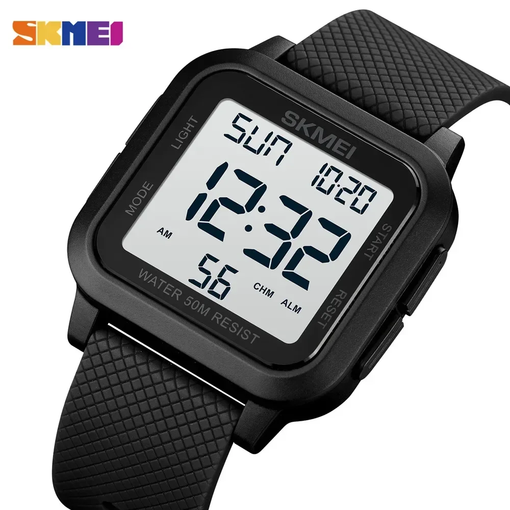 Men Alarm Chrono Clock 5Bar Waterproof Military Watches LED Display Shoc... - $18.50