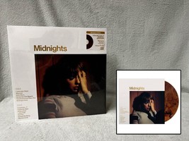 Midnights (2022) • Taylor Swift • NEW/SEALED Mahogany Colored Vinyl LP Record - £25.16 GBP