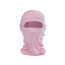 Pink Balaclava Tactical Mask Face Cover Neck Gaiter UV Protection Men Women - $17.76