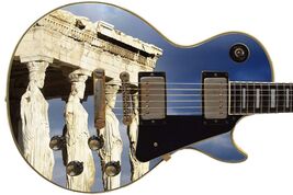 Guitar Skin Wrap Axe Reface - Athens Acropolis Ladies 041 - $27.71+