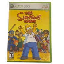 XBOX 360 The Simpsons Game Video Game COMPLETE + Poster + Manual - £56.49 GBP