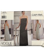 Calvin Klein Vogue American Designer Sewing Pattern 2276 Womens Sleevele... - £20.22 GBP