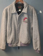 Excalibur Original Las Vegas Wool Gray Jacket Coat Size L Men&#39;s Master A... - $46.64