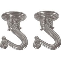 Westinghouse Lighting Corp 1-1/2 Pewter Swag Hook, 2-Pack - $26.04 CAD
