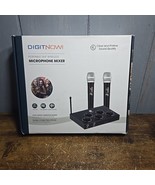 Rybozen Wireless Microphone Karaoke Mixer System, Dual Handheld PA System - £63.29 GBP