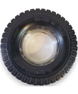 Vintage 1960s Montgomery Ward Riverside Tires Advertising Glass Ashtray ... - $19.99