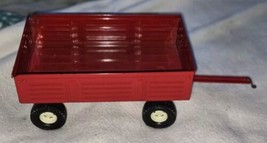 Ertl 1:16 Scale Pressed Steel Red Farm Wagon International Red Grain Cart - £25.82 GBP