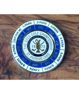 St Andrews Links  Magnetic Yardage &amp; White Ball Marker Holder- One sided BM - €16,09 EUR