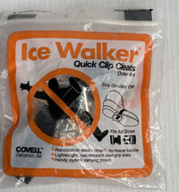 Covell Ice Walker Quick Clip Ice Cleats 1 pair of ice cleats  #4  NEW - £7.84 GBP