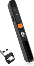 Wireless Presenter, Amerteer Rf 2.4Ghz Usb And Type-C Presentation Remote With - £33.01 GBP