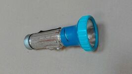 Original Rare Vintage Soviet Russian USSR Military Flashlight with belt ... - $9.70
