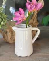 Small Classic White Ceramic Jug - $22.95 Small Classic White Ceramic Jug - $22.95