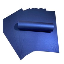 10 Sheets Royal Coloured Pearlescent A4 Card Decorative 300Gsm Double Sided (Roy - £13.32 GBP