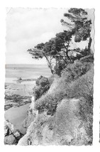 France Rock Cliff RPPC La Bernerie La Falaise de Roche-Grise Vntg Rosy P... - $4.99