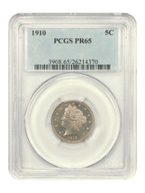 1910 5C PCGS PR65 - $534.71