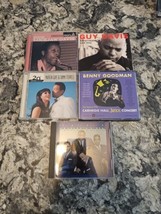 lot of 5 jazz/blues/rock CDs Lockjaw Davis Guy Davis Marvin Gaye Beeny Goodman - $15.84