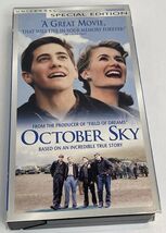 October Sky (VHS, 2000)  Jake Gyllenhaal Laura Dern WB5 - $2.73
